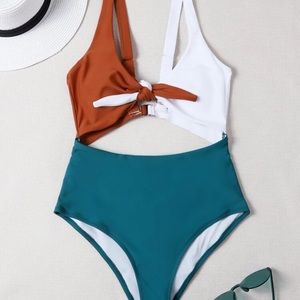 One piece Retro Swimsuit